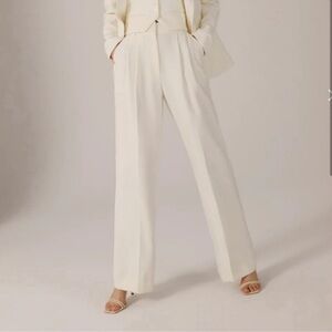 Favorite Daughter THE FAVORITE PANT Trousers in Ivory Size 12